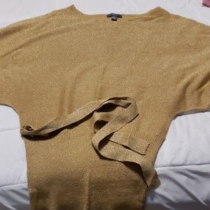 Gold sweater